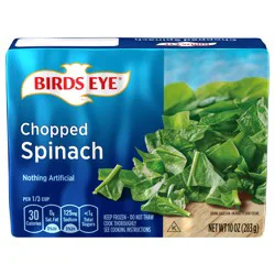 Birds Eye Frozen Chopped Spinach
