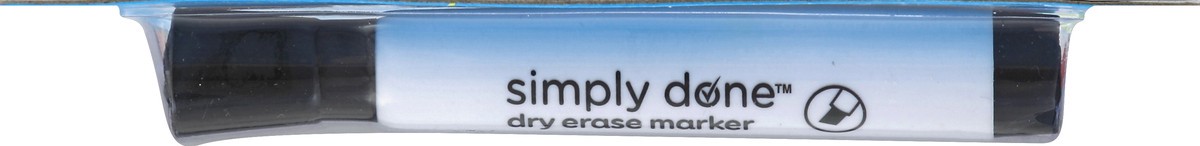 slide 6 of 6, Simply Done Dry Erase Markers, 4 ct