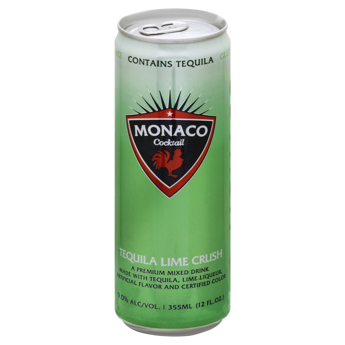 slide 4 of 5, Monaco Tequila Lime Crush Can, 48 fl oz