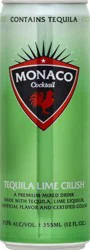 Monaco Tequila Lime Crush Can