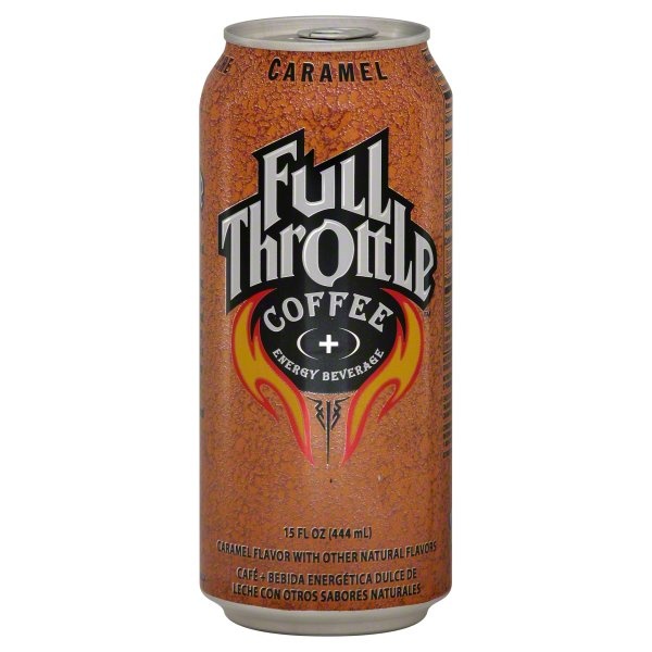 slide 1 of 1, Full Throttle Caramel - 15 oz, 15 oz