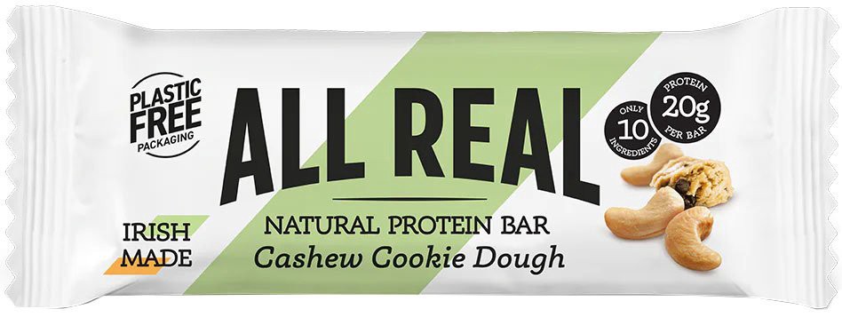 slide 1 of 1, All Real Cashew Cookie Dough Protein Bar, 2.1 oz