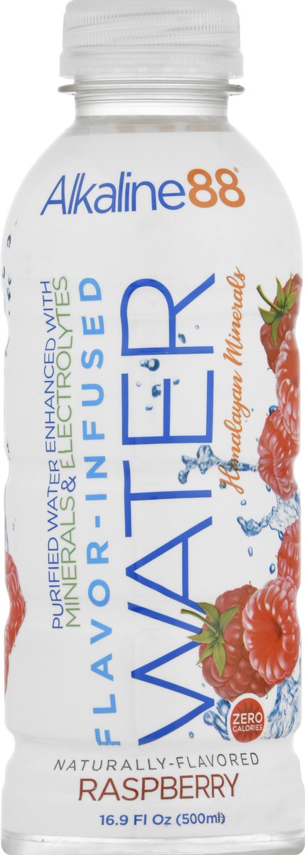 slide 2 of 13, Alkaline88 Himalayan Minerals Raspberry Purified Water 16.9 oz, 16.9 fl oz