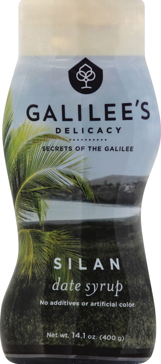 slide 2 of 2, Galilee's Delicacy Silan Date Syrup, 14.1 oz