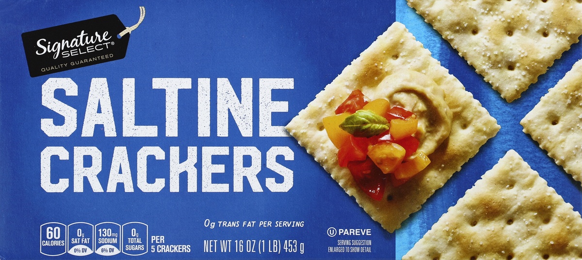 slide 2 of 4, Signature Select Crackers 16 oz,