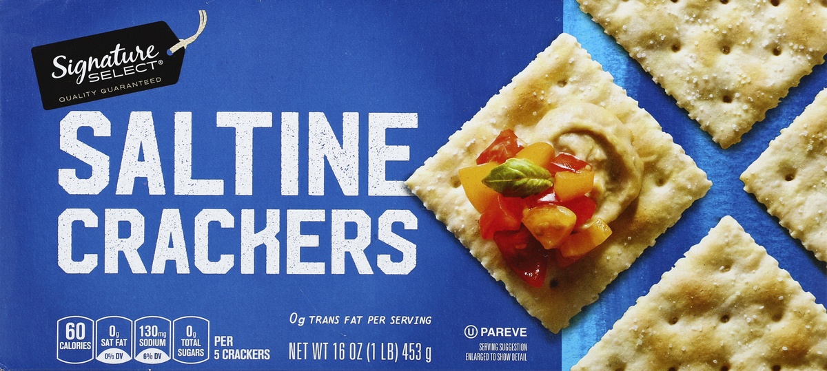 slide 4 of 4, Signature Select Crackers 16 oz,