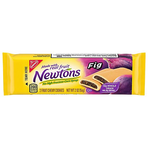 slide 1 of 1, Newtons Cookies Fig Fruit Chewy - 2-2 Oz, 2 oz