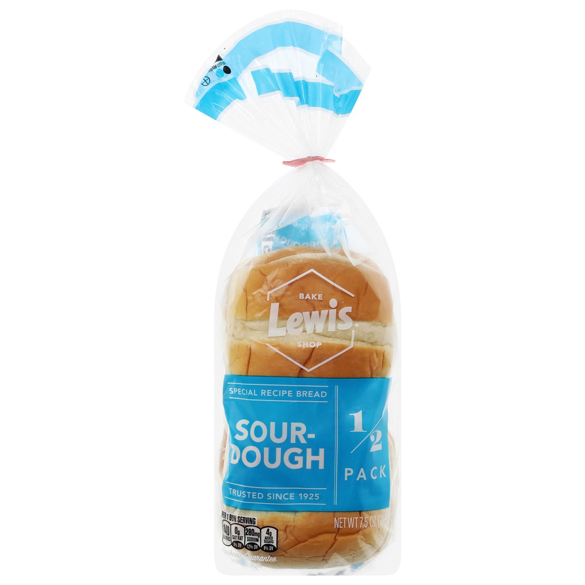 slide 4 of 4, Lewis Bakeries Sourdough Bread 7.5 oz, 7.5 oz