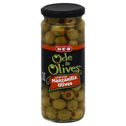 H-E-B Ode to Olives Stuffed Manzanilla Olives