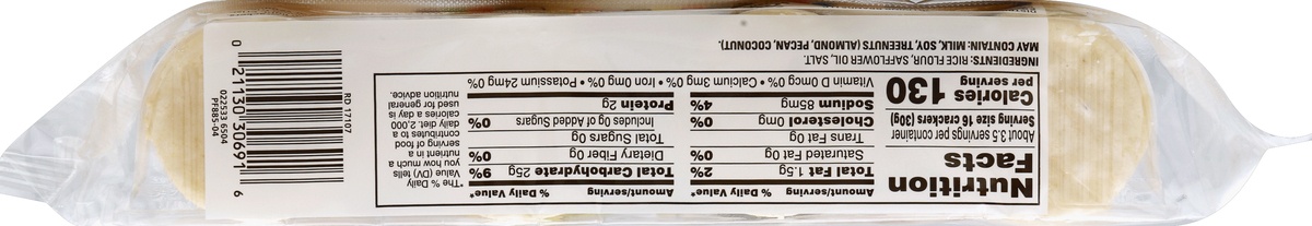slide 5 of 5, Signature Select Rice Crackers 3.5 oz, 3.5 oz