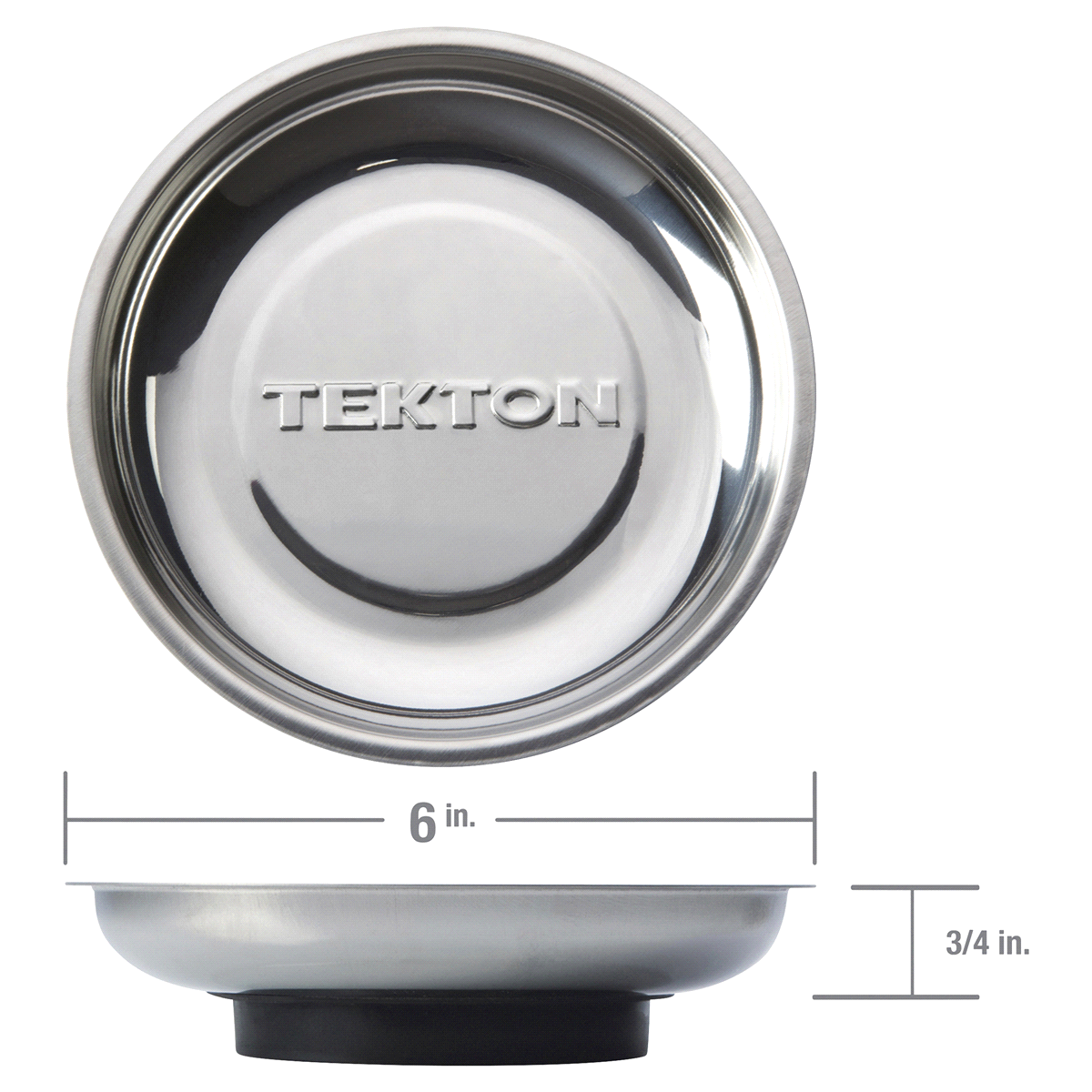slide 4 of 7, TEKTON Round Magnetic Parts Tray, 1 ct