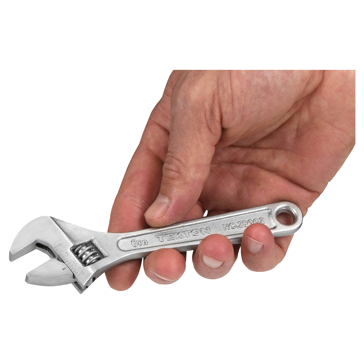 slide 3 of 4, Tekton Adjustable Wrench, 6 in
