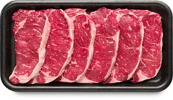 New York Boneless Thin Cut Steak Usda Choice Beef Top Loin Value Pack - 2.75 Lb