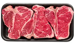 Beef Usda Choice Loin T-Bone Steak Thin Value Pack - 2.5 Lb