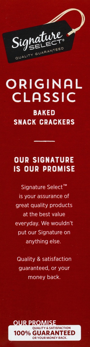 slide 5 of 7, Signature Select Snack Crackers 13.7 oz,