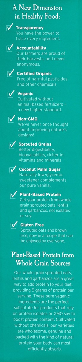 slide 2 of 4, One Degree Organic Foods Cereal 8 oz, 8 oz