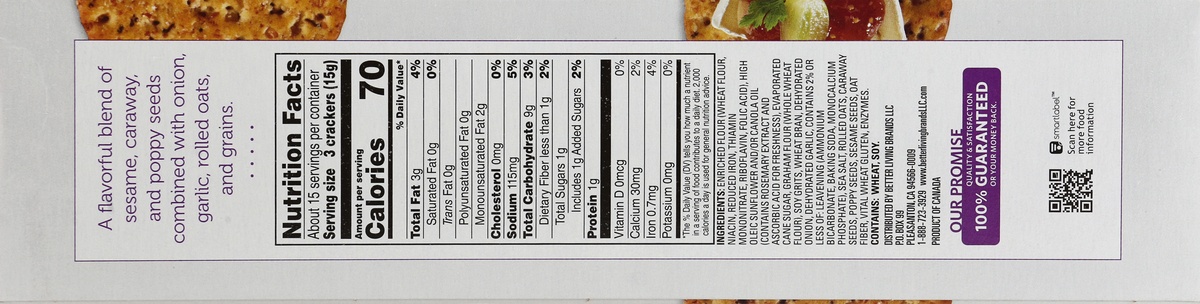 slide 4 of 9, Signature Select Entertaining Crackers 8 oz, 