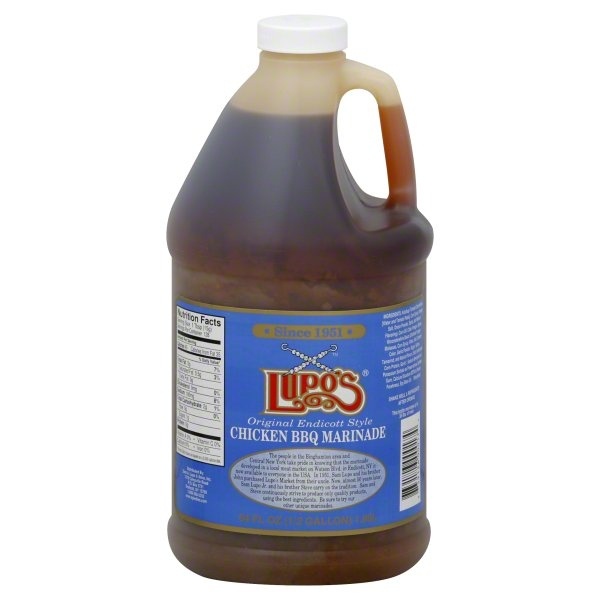 slide 1 of 1, Lupo's Marinade, Original Endicott Style, Chicken BBQ - 64 oz, 64 fl oz