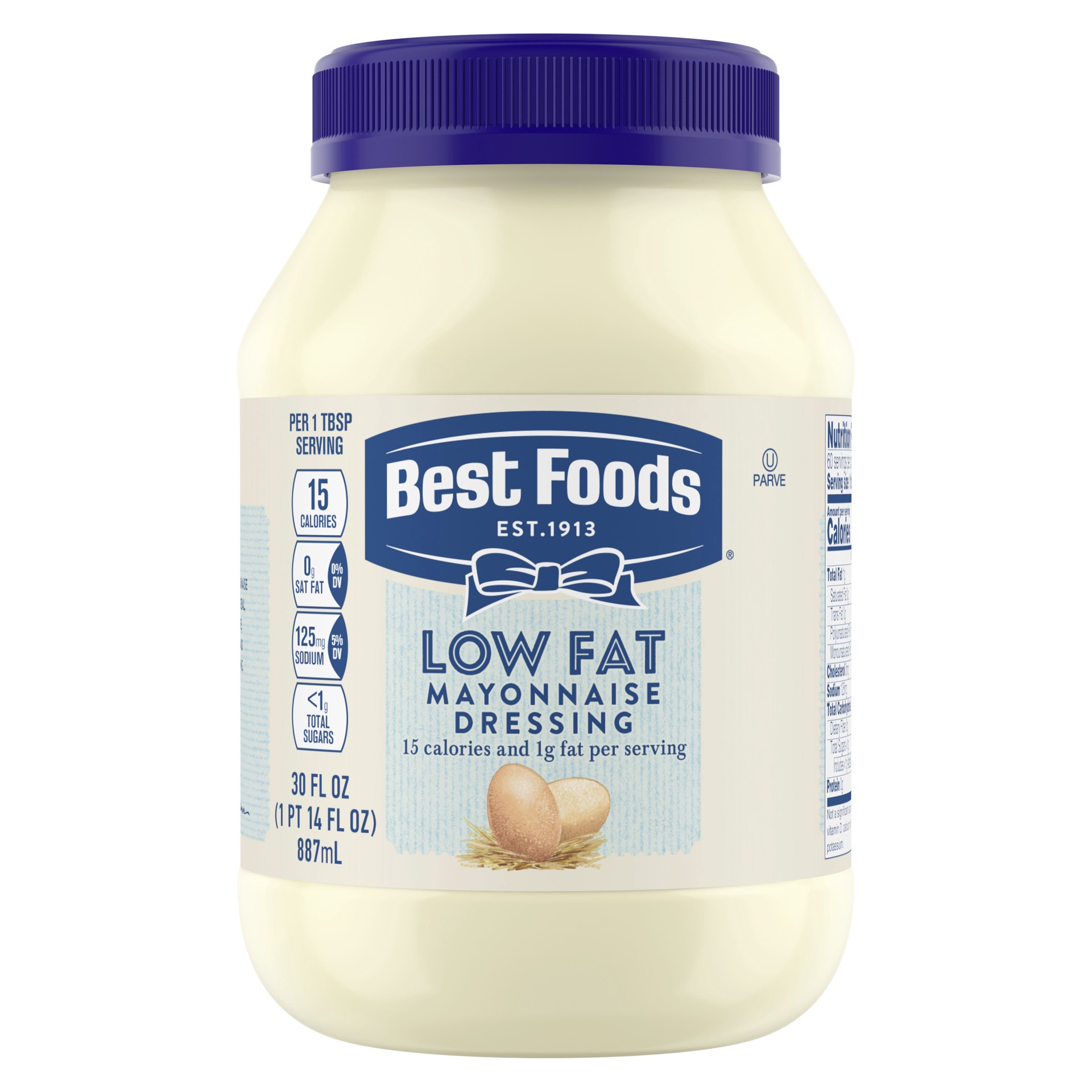 slide 1 of 6, Best Foods Mayonnaise Low F, 30 oz
