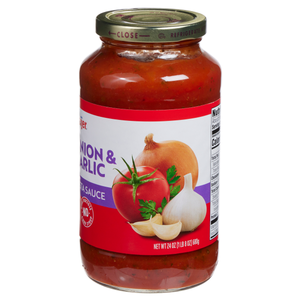 slide 8 of 29, Meijer Garlic Onion Pasta Sauce, 24 oz