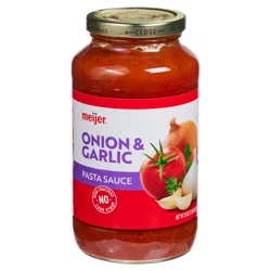 Meijer Garlic Onion Pasta Sauce