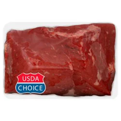 Usda Choice Beef Round Bottom Round Flat Whole - 10 Lb