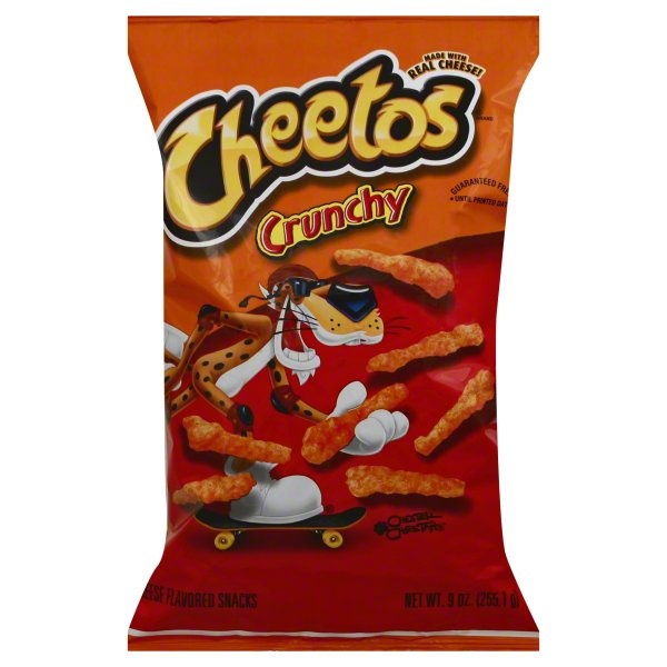 slide 1 of 1, Cheetos Crunchy Cheese Flavored Snacks, 9 oz