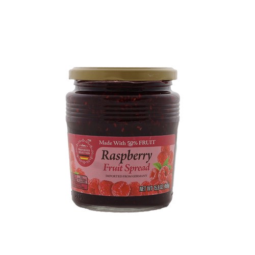 slide 1 of 1, Lidl Preferred Selection raspberry fruit spread, 15.9 oz