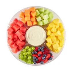 Fruit Platter With Cream Cheese Dip 64 Ounces