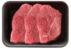 Usda Choice Bottom Round Steak Thin Value Pack - 1.5 Lb