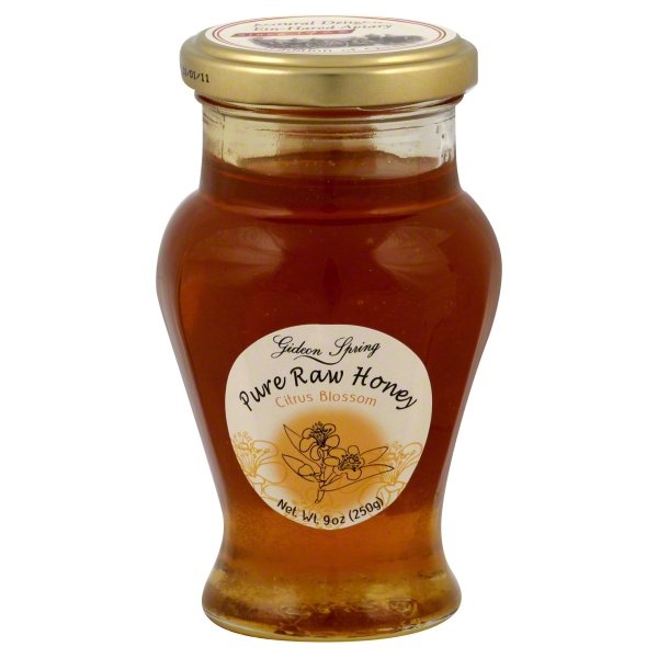 slide 1 of 1, Gideon Spring Honey - Pure Raw Citrus Blossom, 9 oz