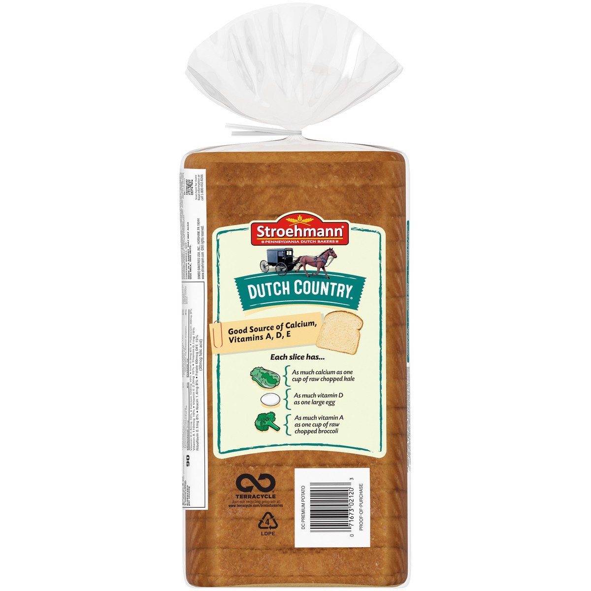 slide 10 of 11, Stroehmann's Bakeries Shelf-Stable Potato Bread, 22 oz, 22 oz