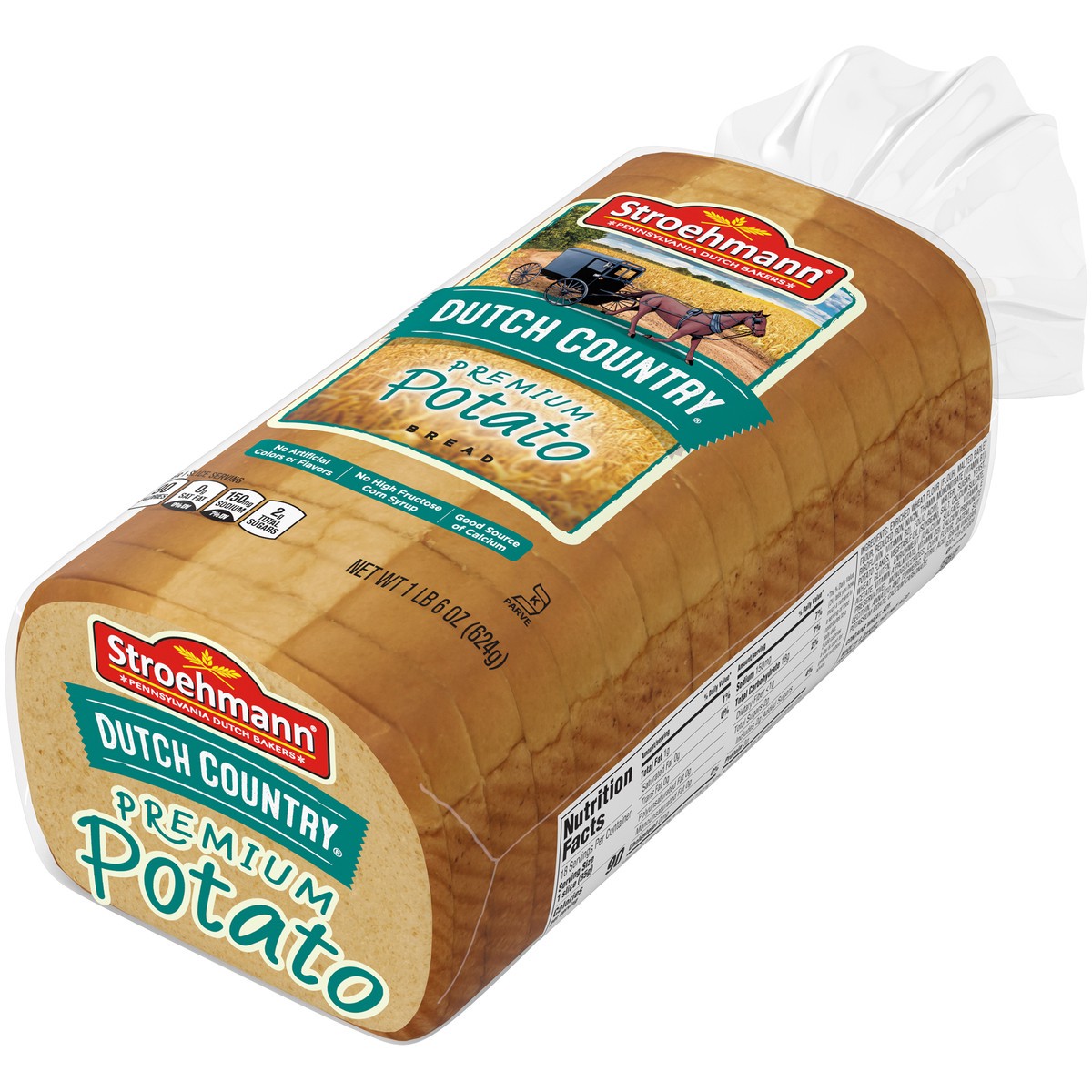 slide 7 of 11, Stroehmann's Bakeries Shelf-Stable Potato Bread, 22 oz, 22 oz
