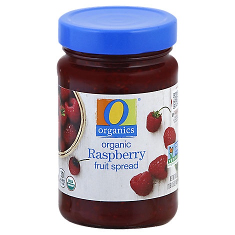 slide 1 of 1, O Organics Fruit Spread Raspberry, 16.5 oz