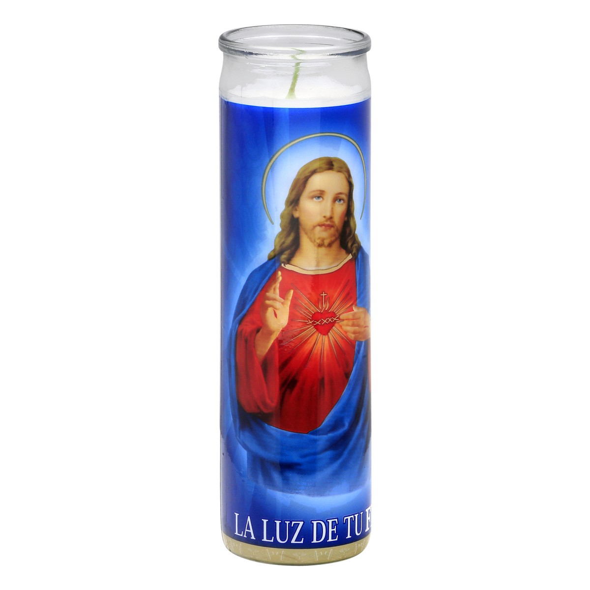 slide 4 of 11, Veladora Mexico Sacred Heart Prayer Candle 1 ea, 1 ct