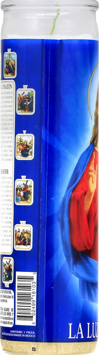 slide 10 of 11, Veladora Mexico Sacred Heart Prayer Candle 1 ea, 1 ct