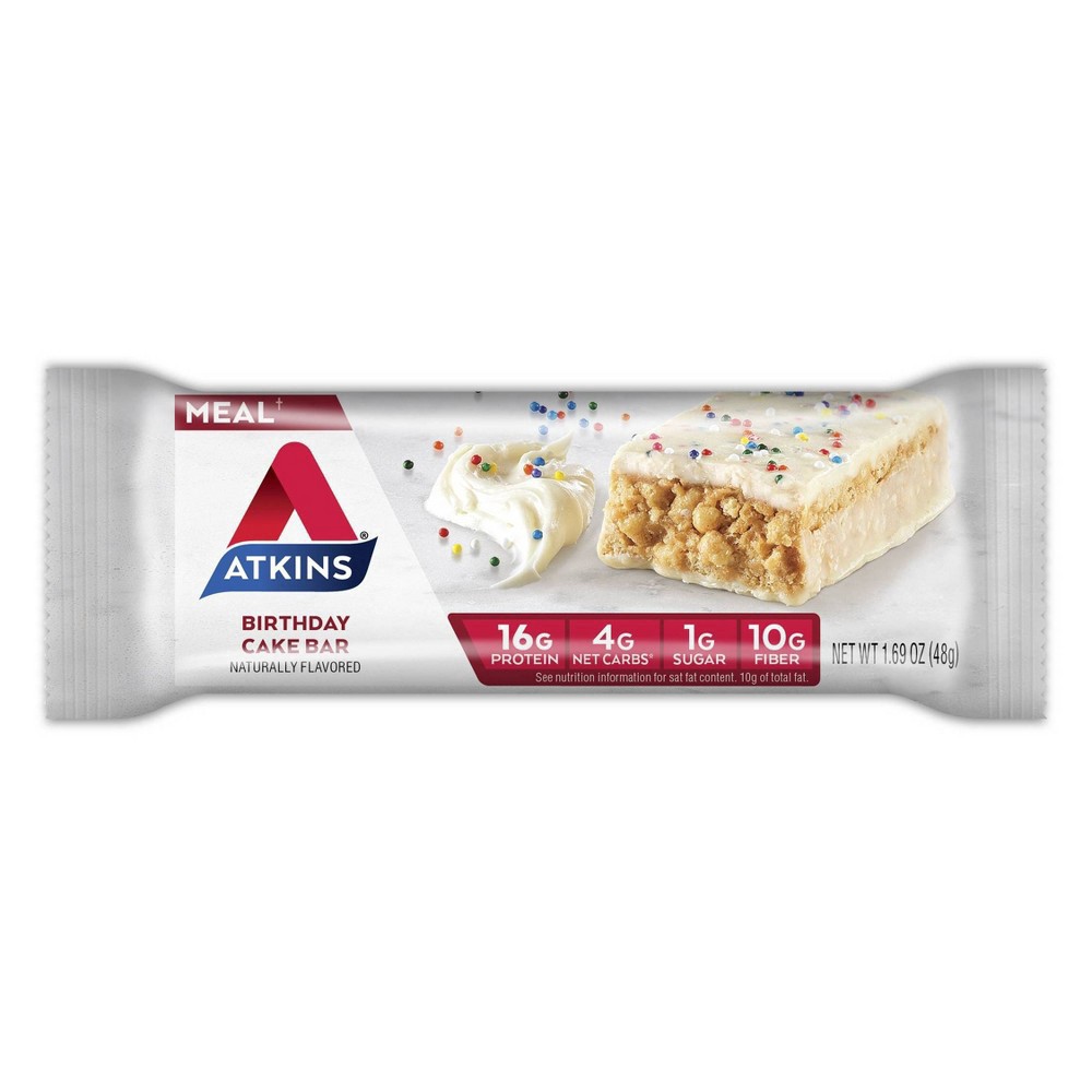 slide 3 of 5, Atkins Protein Meal Bar, 5 ct