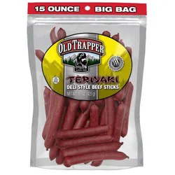 Old Trapper Deli Style Teriyaki Beef Sticks Big Bag 15 oz