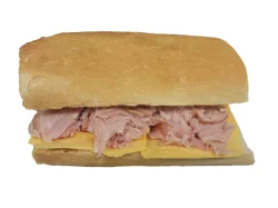 Ham N Amer Cheese Poboy