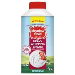 Meadow Gold Heavy Whipping Cream 1 pint