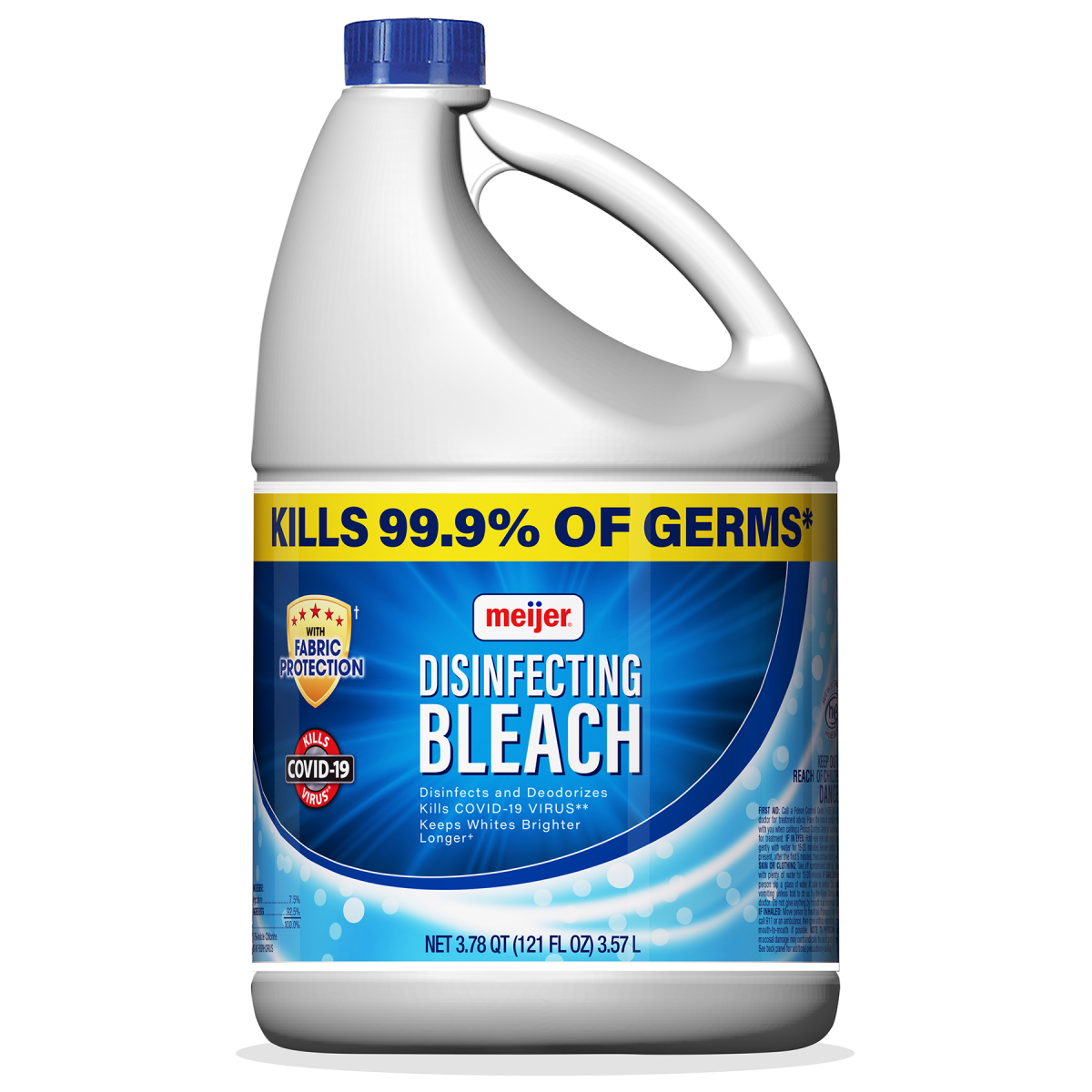 slide 1 of 13, Meijer Disinfecting Bleach, 121 oz, 121 oz