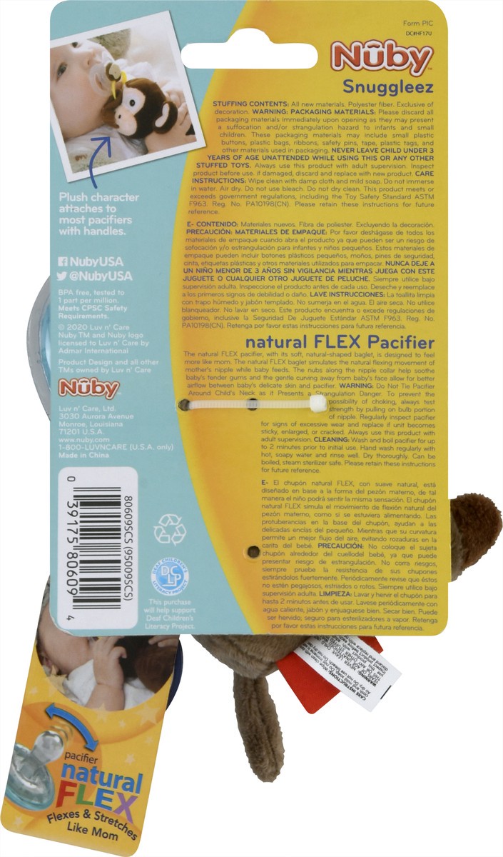 slide 2 of 9, Nuby 0-6m Small Cherry Shape Pacifier Combo Set 1 ea, 1 ct