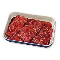 Usda Beef Choice Skirt Steak Boneless Whole Untrimmed - 15 Lb