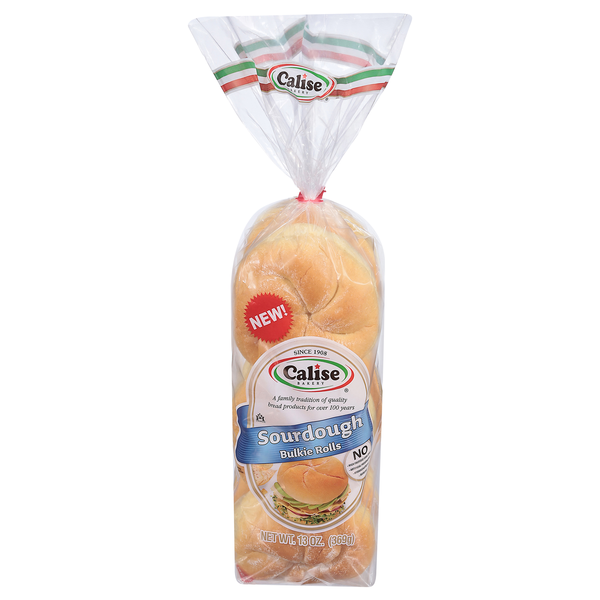 slide 1 of 1, Calise Bakery Sourdough Bulkie Sandwich Rolls - 6 ct, 6 ct; 13 oz