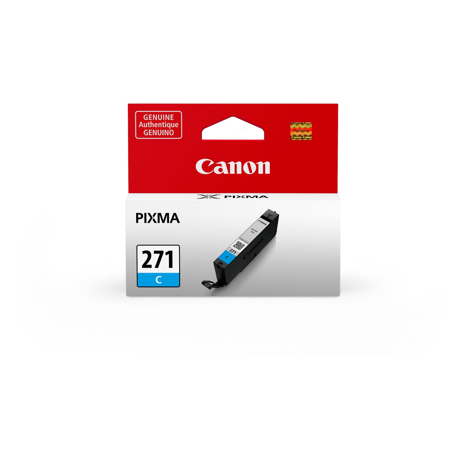 slide 1 of 3, Canon CLI-271 Cyan Ink Cartridge, 1 ct