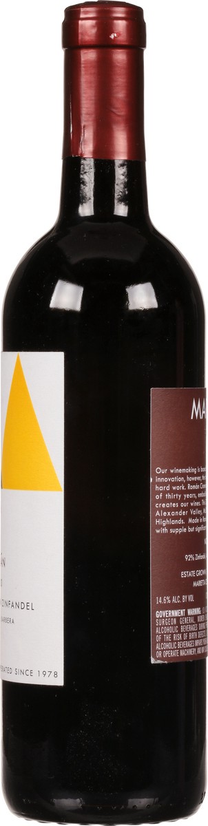slide 8 of 9, Marietta Cellars Marietta Roman Zinfandel, 750 ml