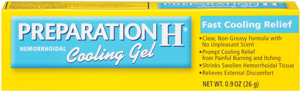 slide 1 of 1, Preparation H Hemorrhoidal Cooling Gel, 0.9 oz