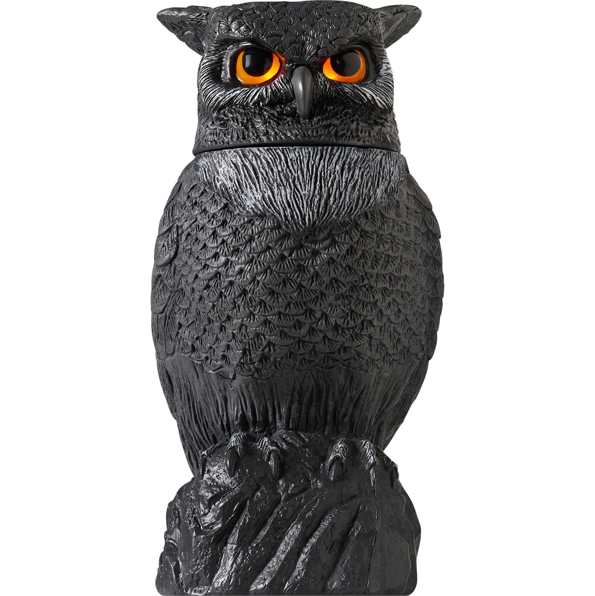 slide 1 of 1, SPOOKY VILLAGE Turning Head Night Owl, 1 ct