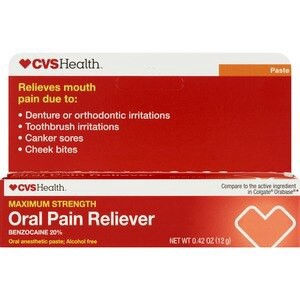 slide 1 of 1, CVS Health Maximum Strength Oral Pain Reliever, 0.42 Oz, 1 ct