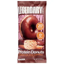 Legendary Foods Chocolate Dipped Flavored Protein Donuts - 2 Each